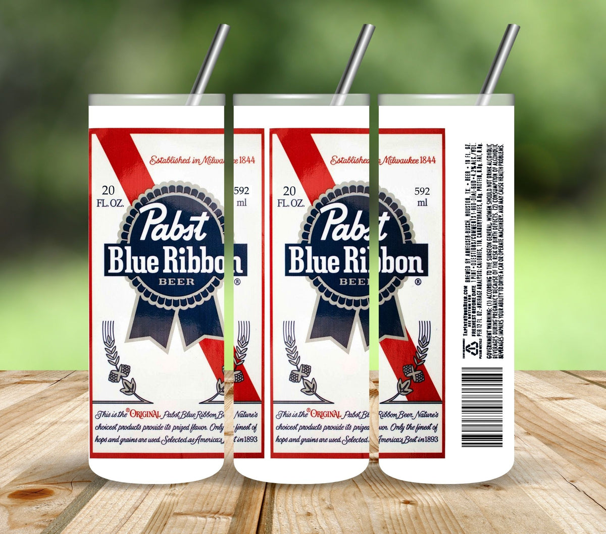 PBR Vinyl tumbler wraps