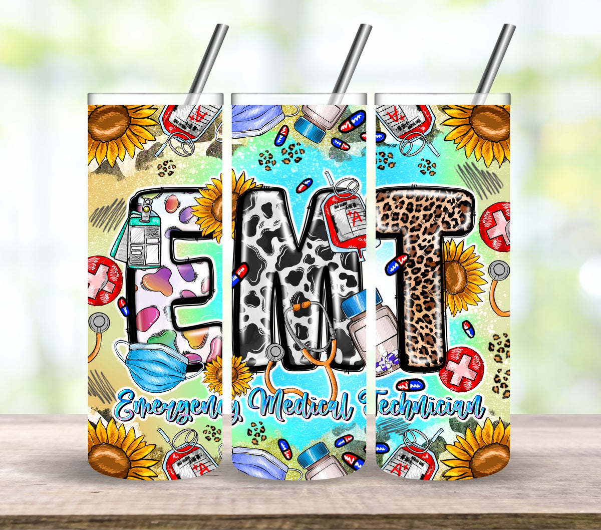 EMT Vinyl tumbler wraps