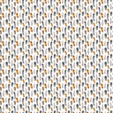 Brown And Gray Feather Water Color - Adhesive Vinyl