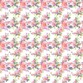 Watercolor Roses - Adhesive Vinyl