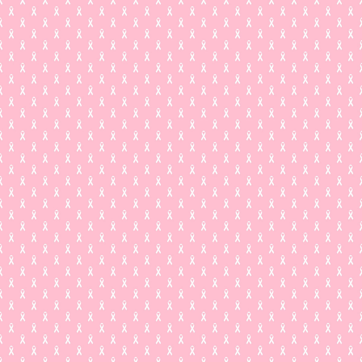 White On Pink Awareness Ribbons - Adhesive Vinyl