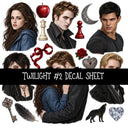 Twilight UV DTF Decal sheets 6 Designs available