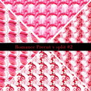 Romance precut VSplits -12x12 vinyl sheet (4 Variants)