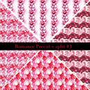 Romance precut VSplits -12x12 vinyl sheet (4 Variants)