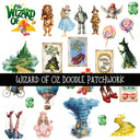 Wizard of Oz Doodle Patchwork Set